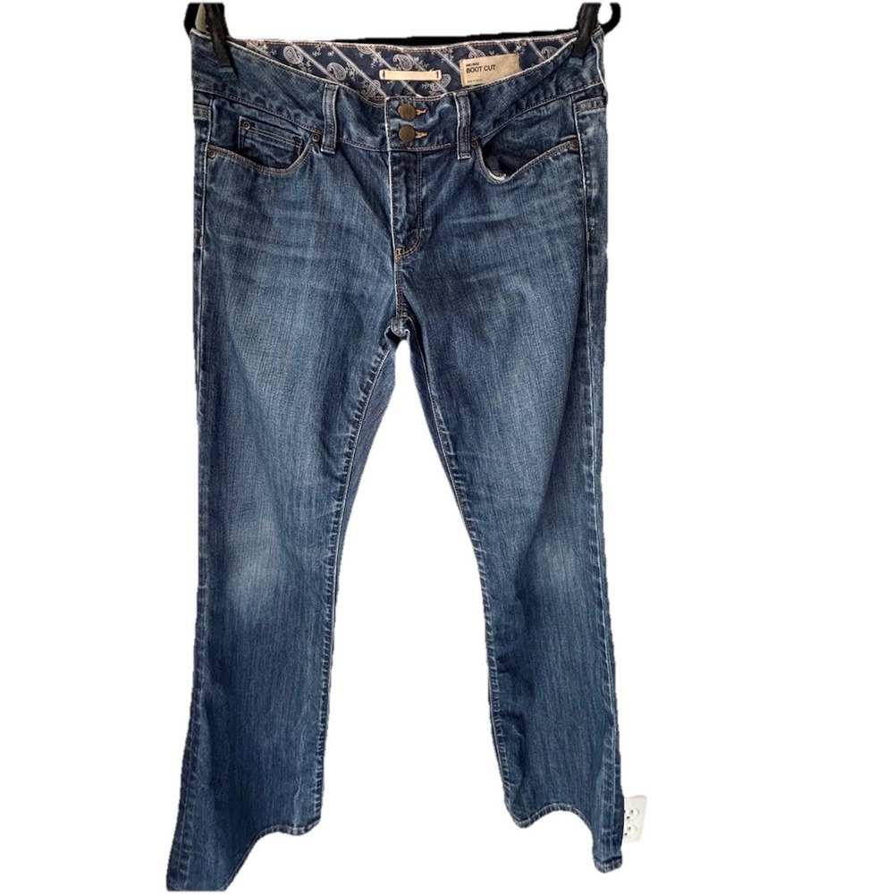 Gap Jeans Mid Rise Boot Cut Womens 30R / 10R Regular‎ Inseam 32"